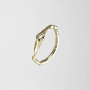 MOLD ART GYÉMÁNT ARANY GYŰRŰ