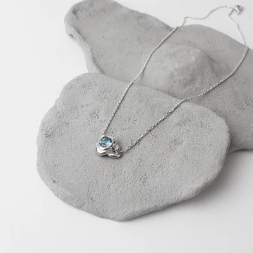 MOLD ART TOPÁZ EZÜST NYAKLÁNC