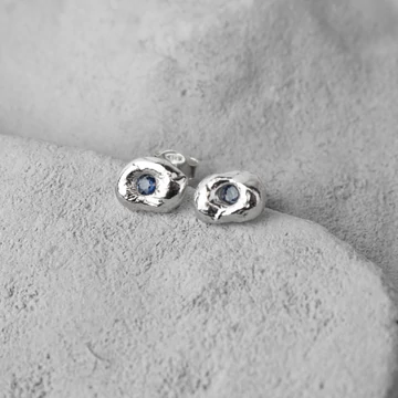 MOLD ART DROPS ZAFÍR EZÜST FÜLBEVALÓ