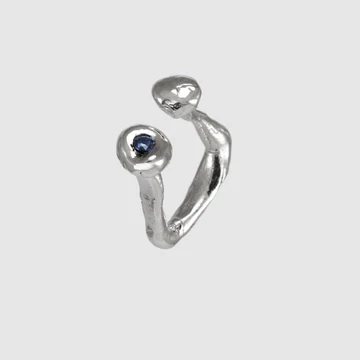 MOLD ART ZAFÍR EZÜST GYŰRŰ