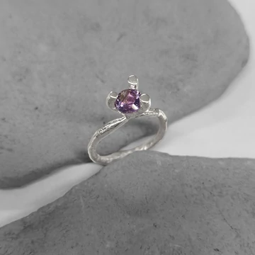 MOLD ART SPARK AMETISZT GYŰRŰ