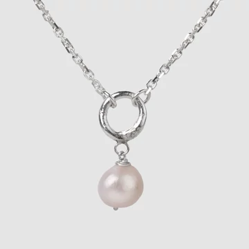 MOLD ART PEARL EZÜST NYAKLÁNC
