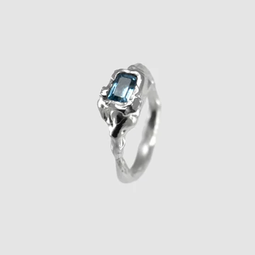 MOLD ART TOPÁZ EZÜST PECSÉTGYŰRŰ