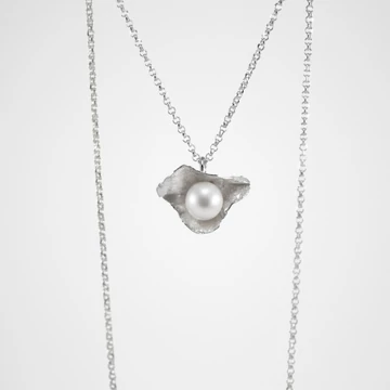 MOLD ART PEARL EZÜST NYAKLÁNC